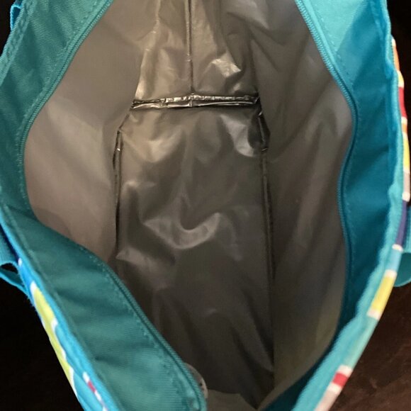 Disney Store Mickey Mouse Insulated Zip Cooler Tote Beach Picnic Bag - Picture 3 of 3